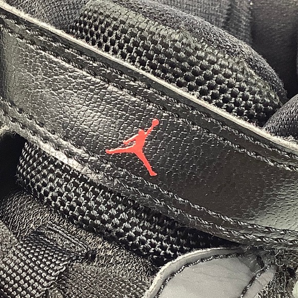 Jordan Jumpman Two Trey Black University Red toddler SZ 8C - Picture 2 of 12